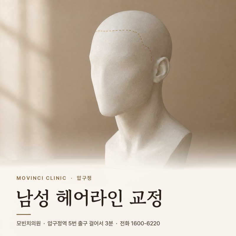 남성 헤어라인 교정